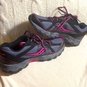 Saucony Eclipse TR trail running shoes women sz 10